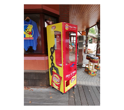 Snoep Automaat Lay's bij Bobbejaanland in Belgie